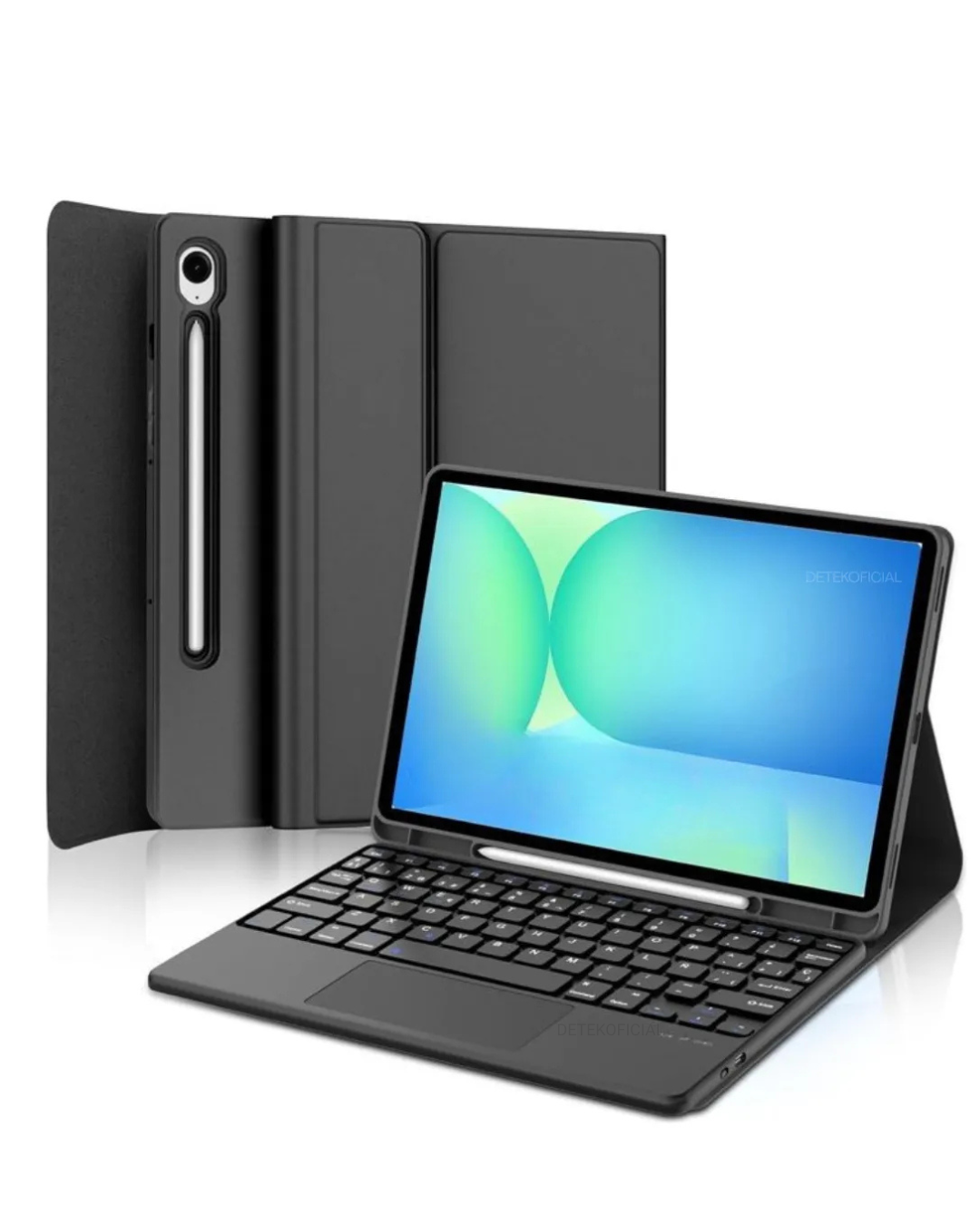 Funda Con Teclado Bluetooth Para Samsung Galaxy S10 Fe 10.9"-0