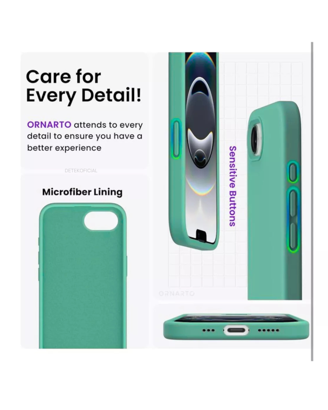 Carcasa Colores Para iPhone 16e-4