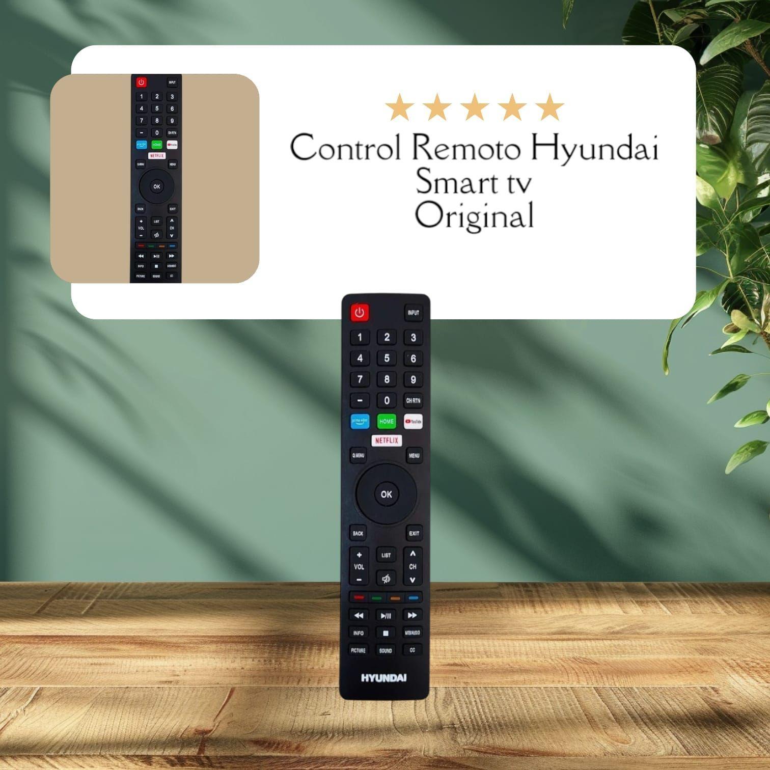 CONTROL REMOTO HYUNDAI SMART TV FULL HD ORIGINAL-1