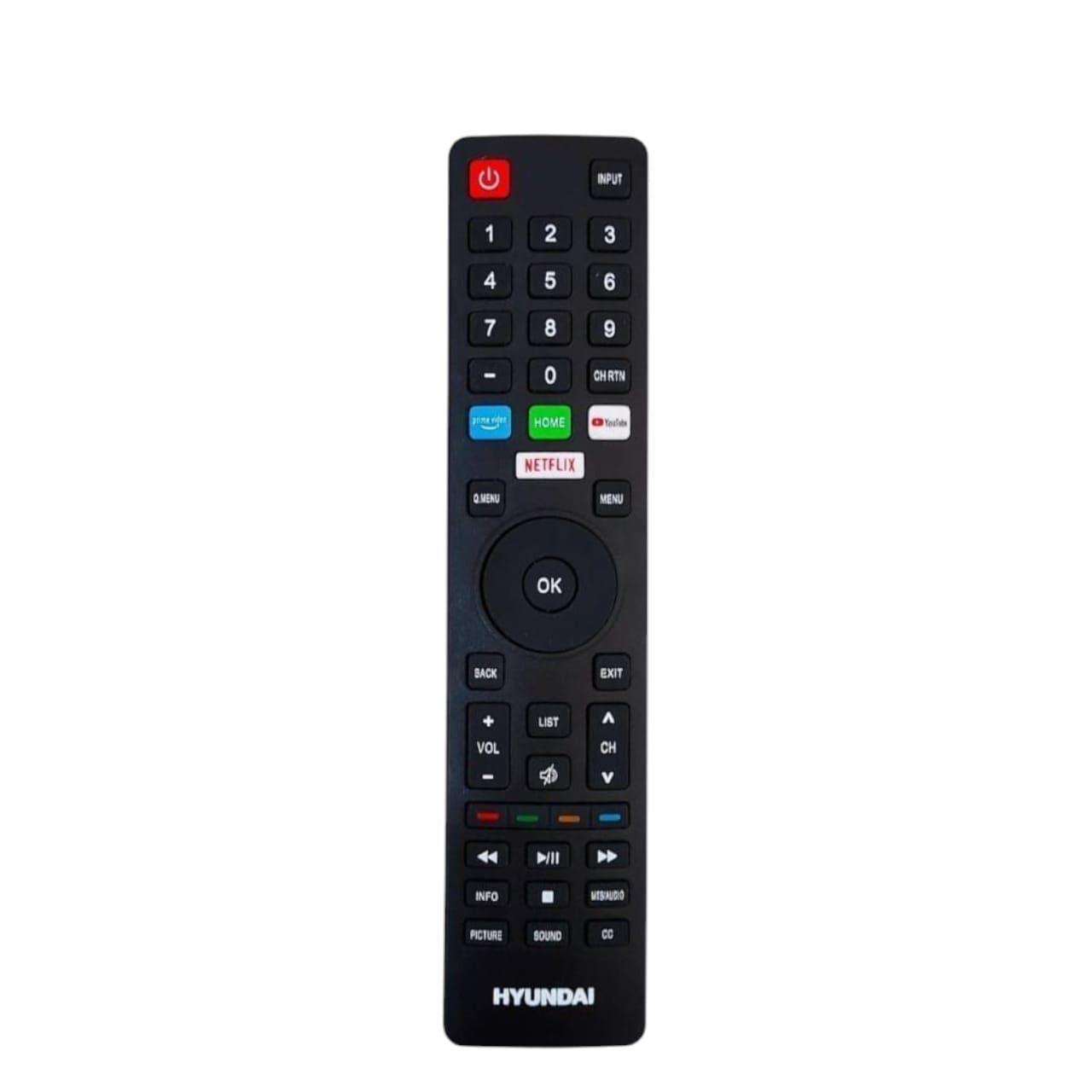 CONTROL REMOTO HYUNDAI SMART TV FULL HD ORIGINAL-0