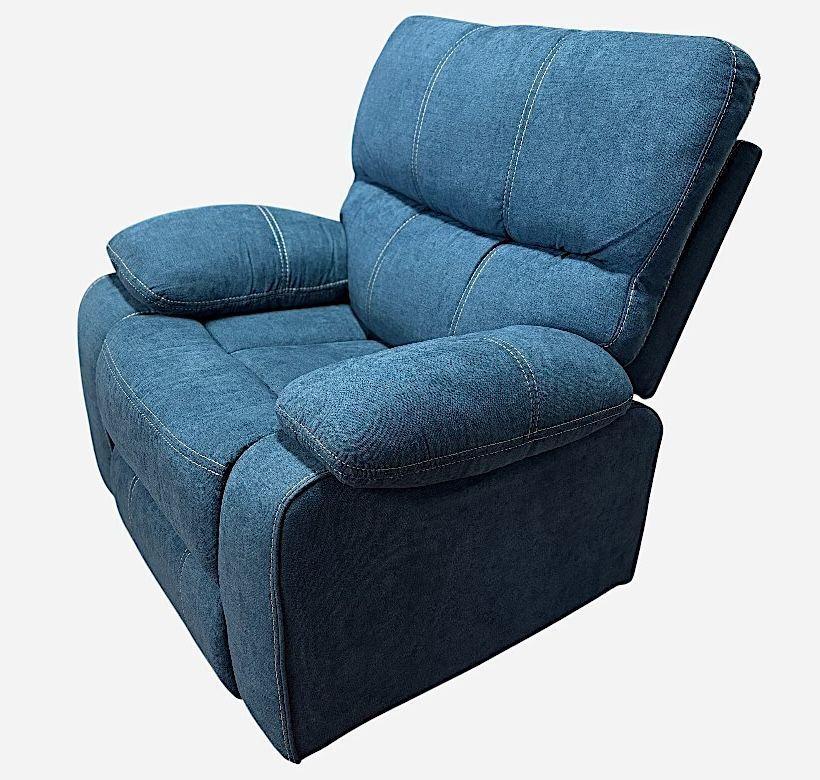 BERGER RECLINABLE ELECTRICO RELAXLINE AZUL USB-2