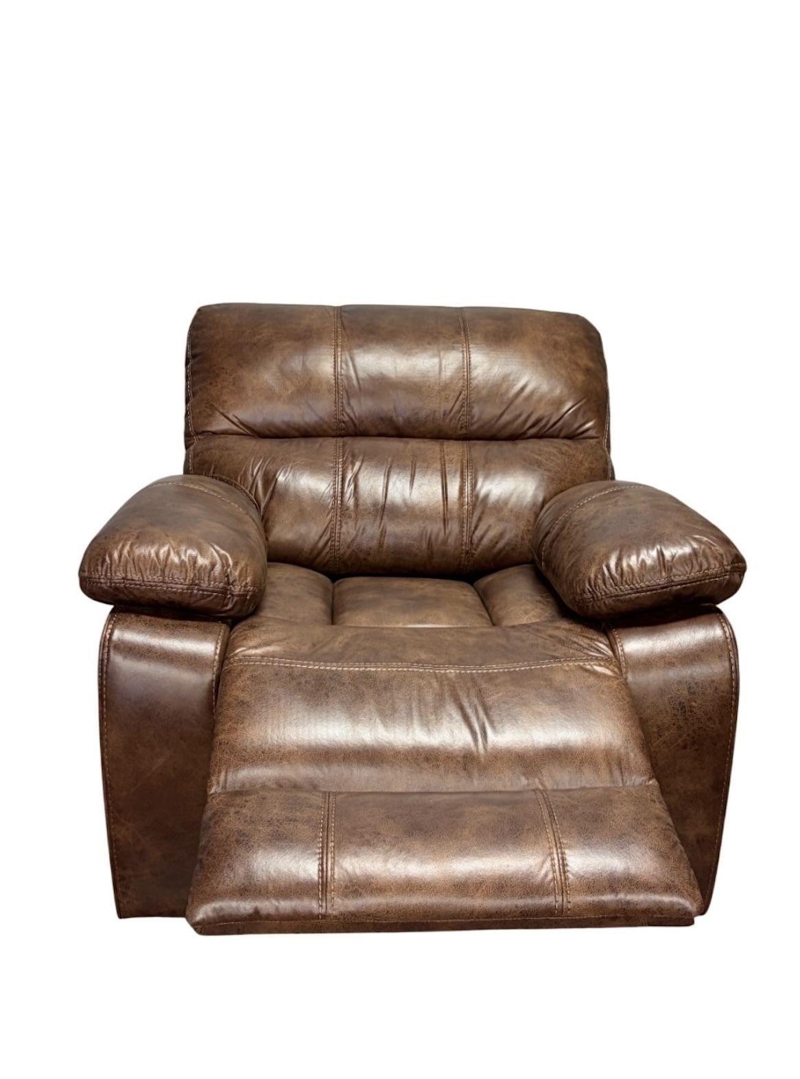 BERGER RECLINABLE ELECTRICO RELAXLINE VINTAGE CAFE USB-2