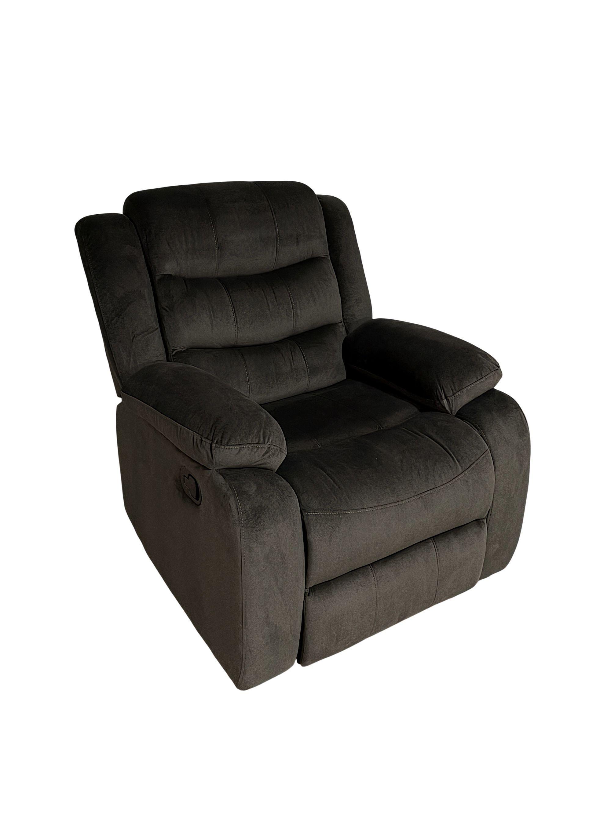 BERGER RECLINABLE RELAXLINE CHOCOLATE OSCURO - FELPA-2