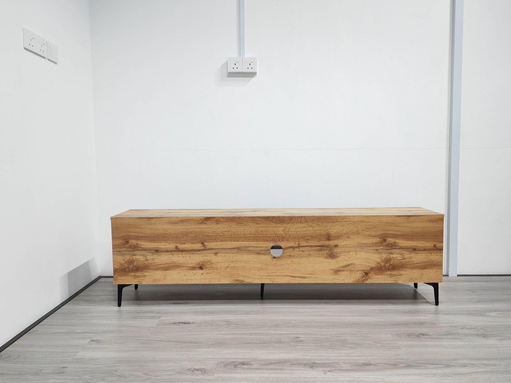 RACK 55 TVLINE ESPIGA NATURAL 140 Cm-2