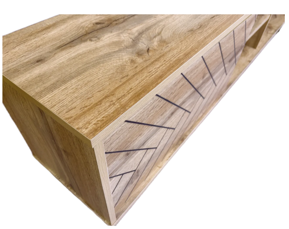 RACK 55 TVLINE ESPIGA NATURAL 140 Cm-3