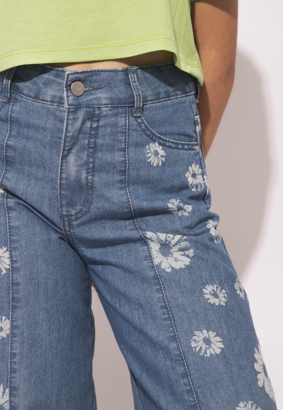 JEANS PALAZZO PONDIA CORTES Y ESTAMPADO AZUL-3