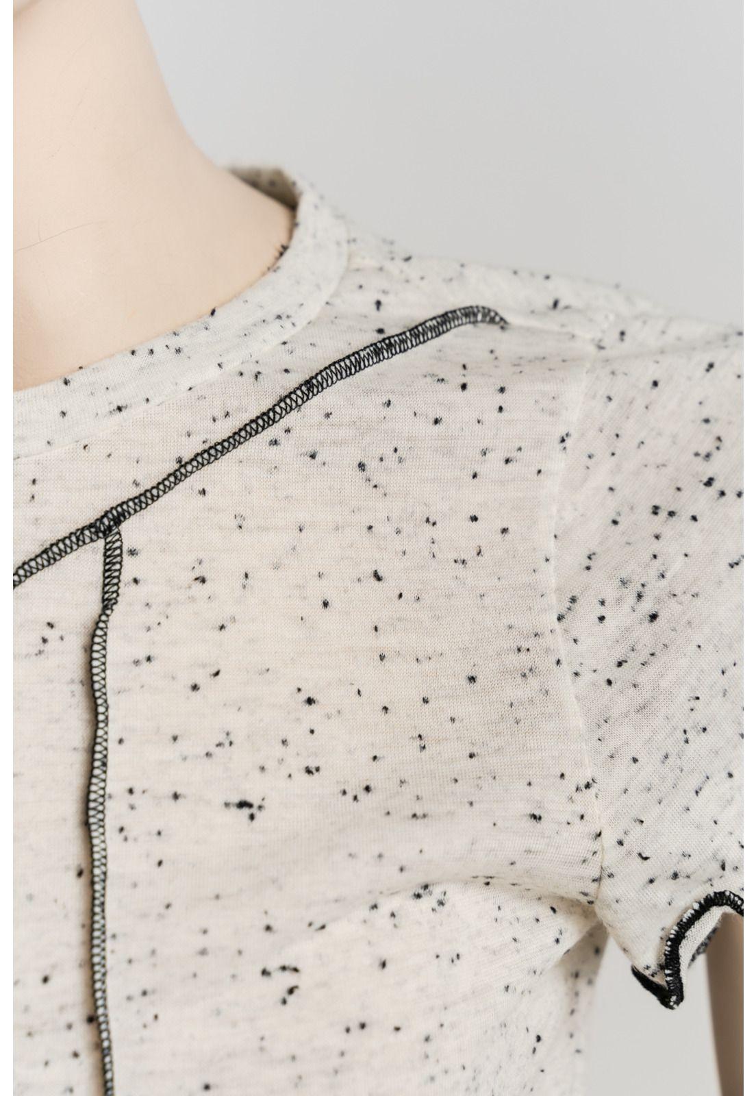 Polera Pili Regular Rulet Contratono Color Crudo Cacao-1