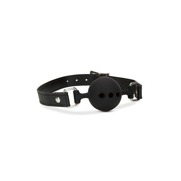 Mordaza Ball Gag Transpirable – Noir-1