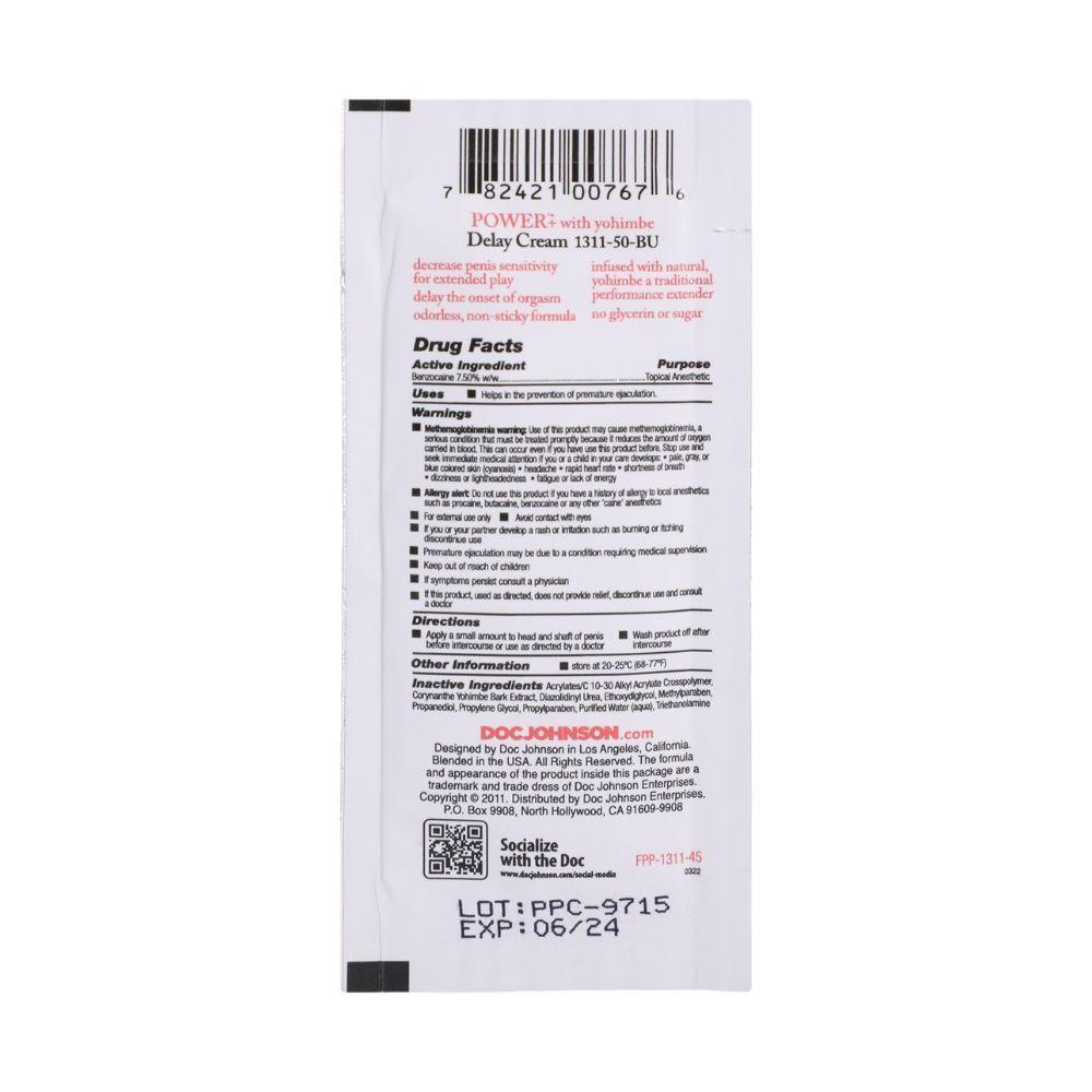 Sachet Retardante Power +-1
