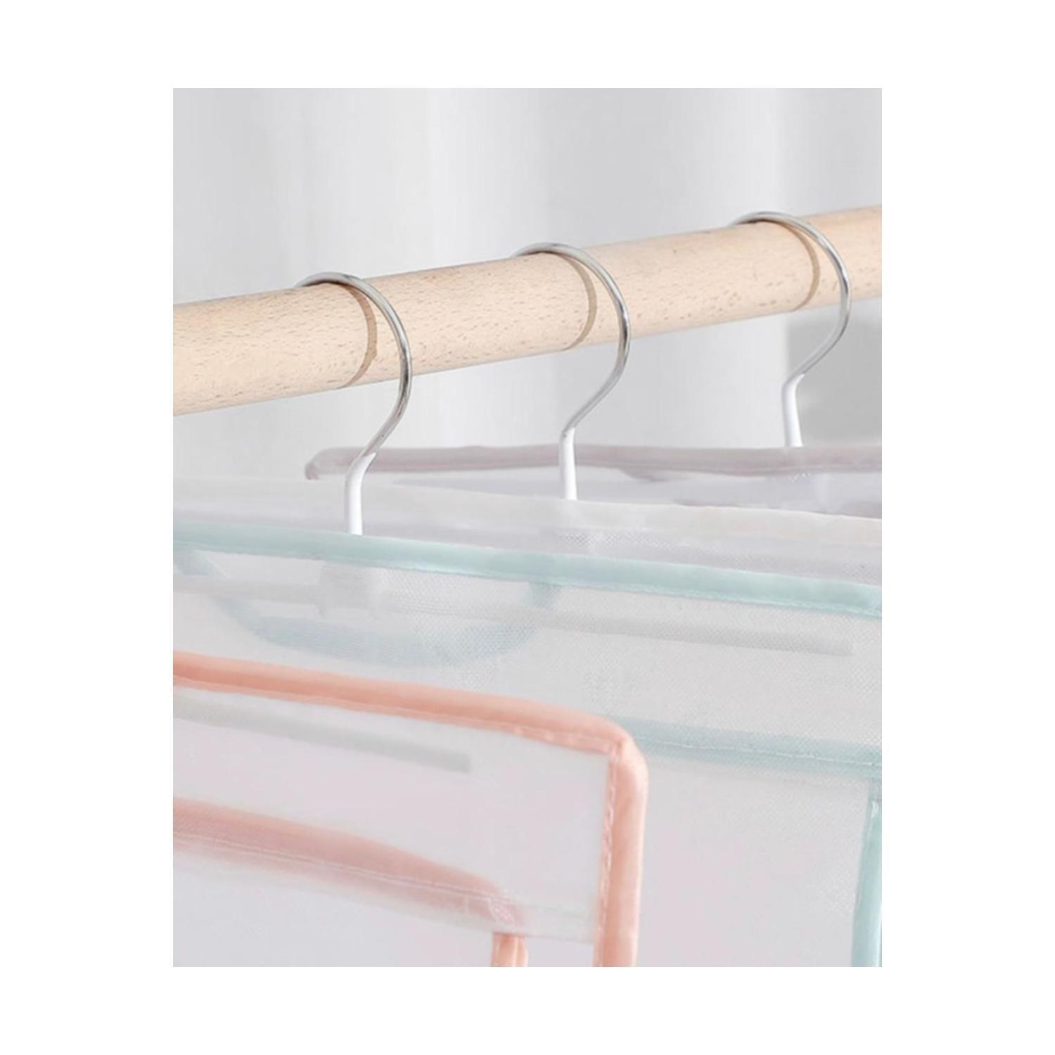 Organizador De Bolsos Para Colgar en Closet 6 Compartimientos 36x86-3