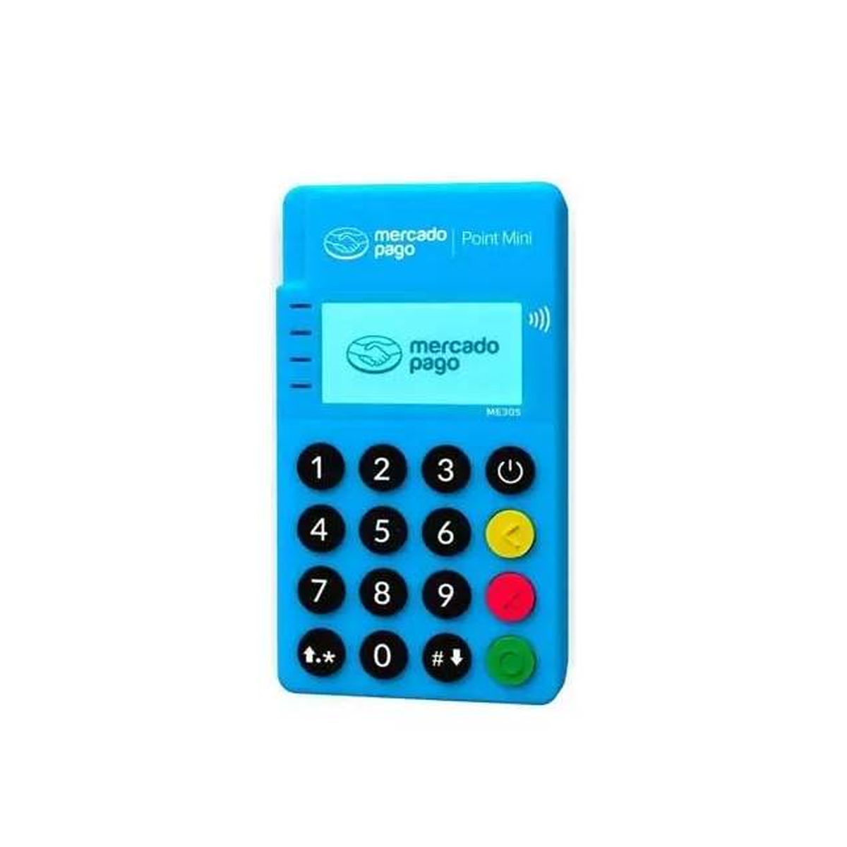 Maquina Movil Pos Mercadopago Point Mini + Letreros + Cable-0
