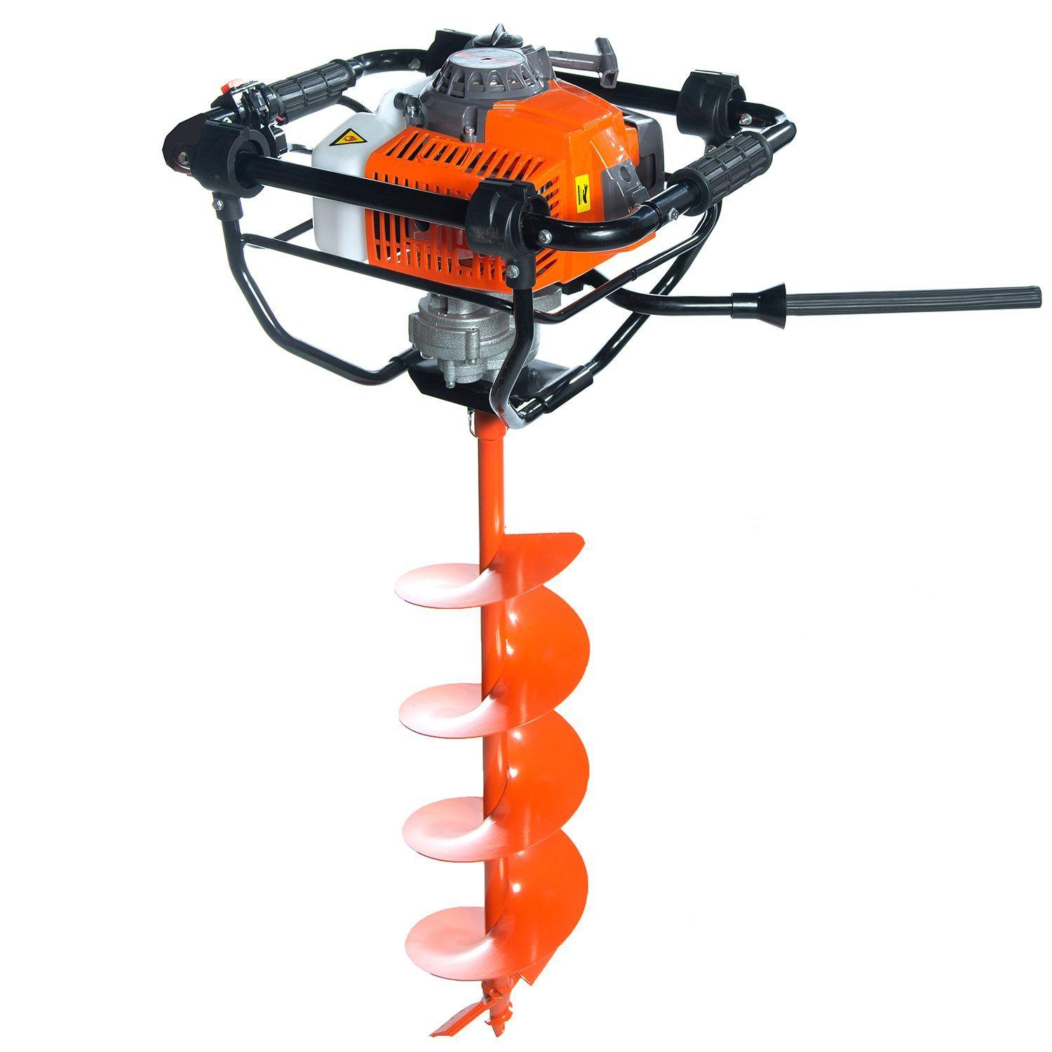 Ahoyador Quick Stop 71cc con Brocas 200 y 300mm WK-EA-750 Wulkan-0