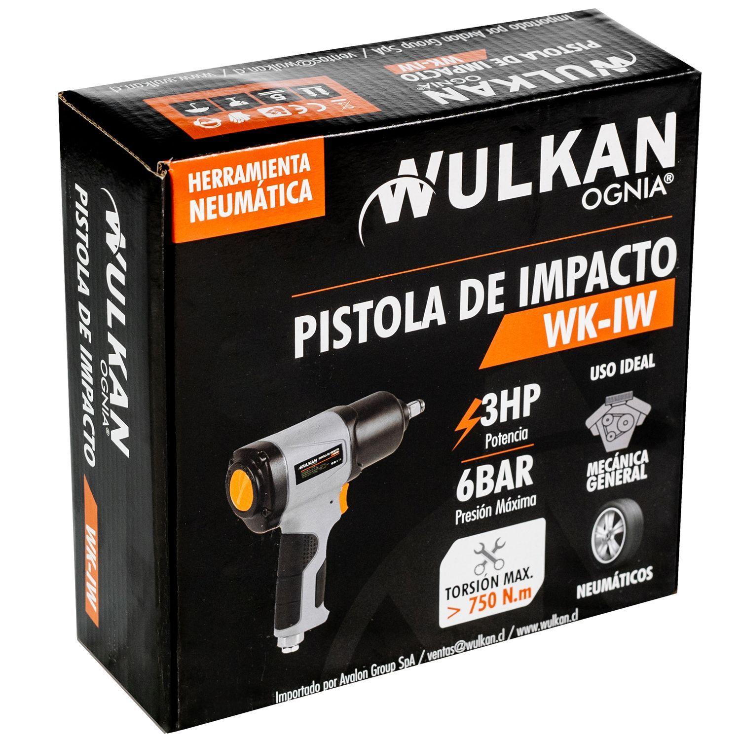 Pistola de Impacto Neumática WK-IW Wulkan-2