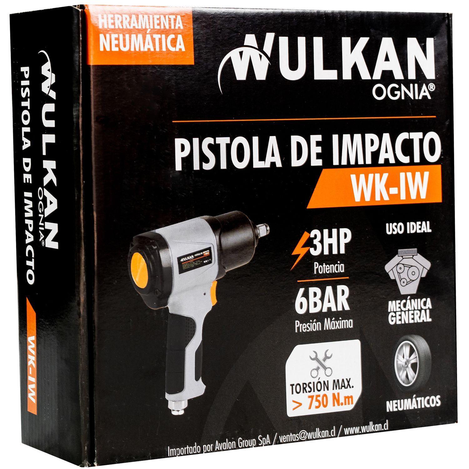 Pistola de Impacto Neumática WK-IW Wulkan-3