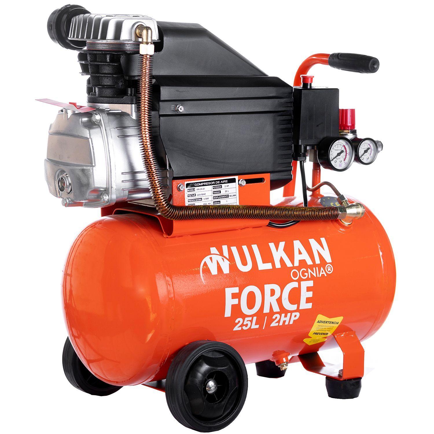 Compresor 25Lts 2HP WK-CE-25 Wulkan-2