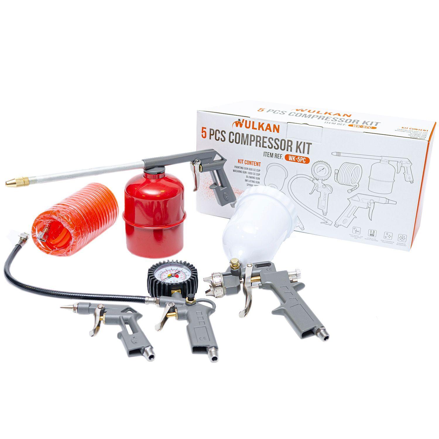 Kit de Herramientas Neumáticas 5 Piezas WK-5P-C Wulkan-2