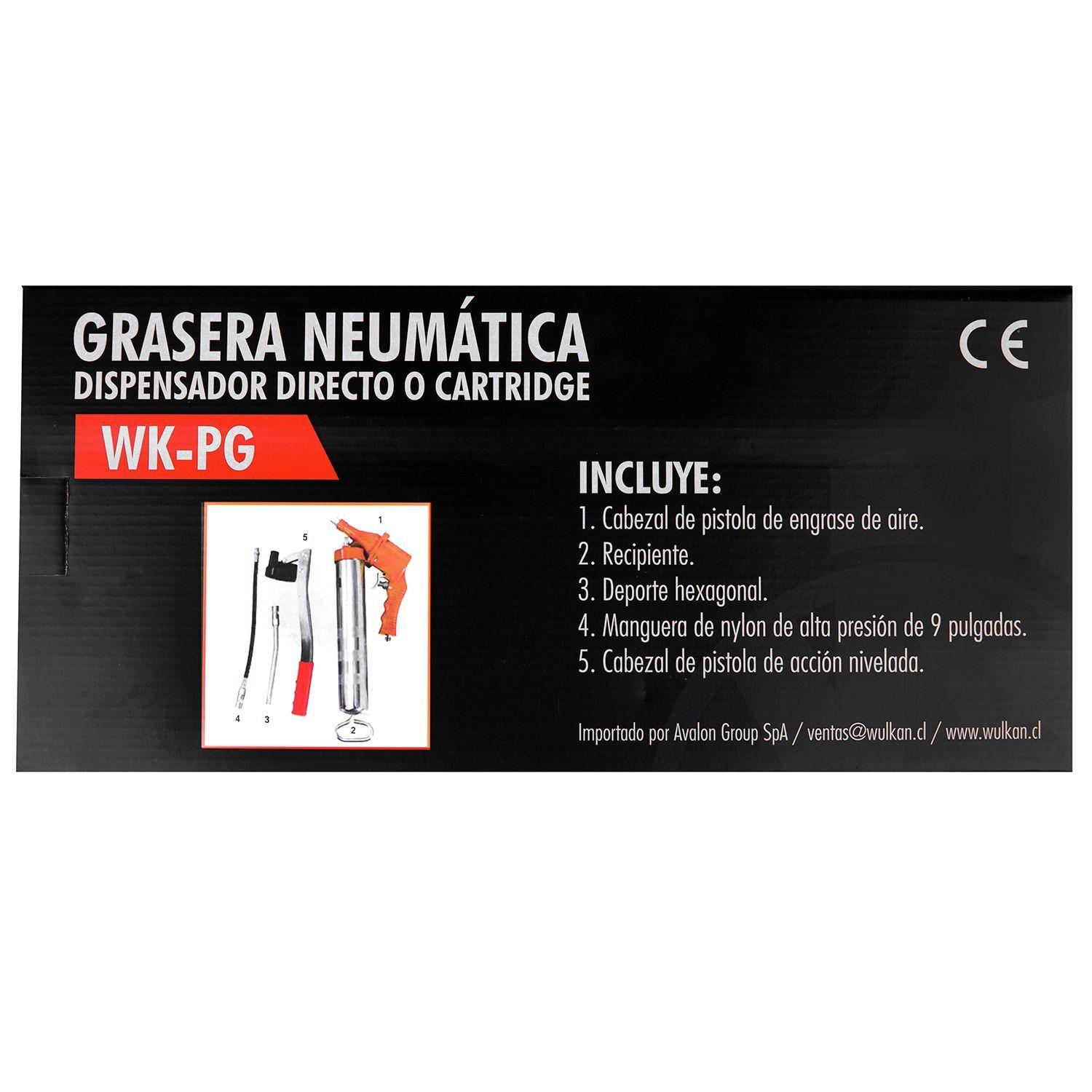 Grasera Neumática para Compresor WK-PG Wulkan-2