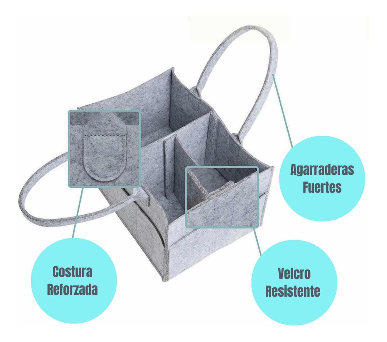 Organizador De Pañales Para Bebé - Canasto Multiusos-1