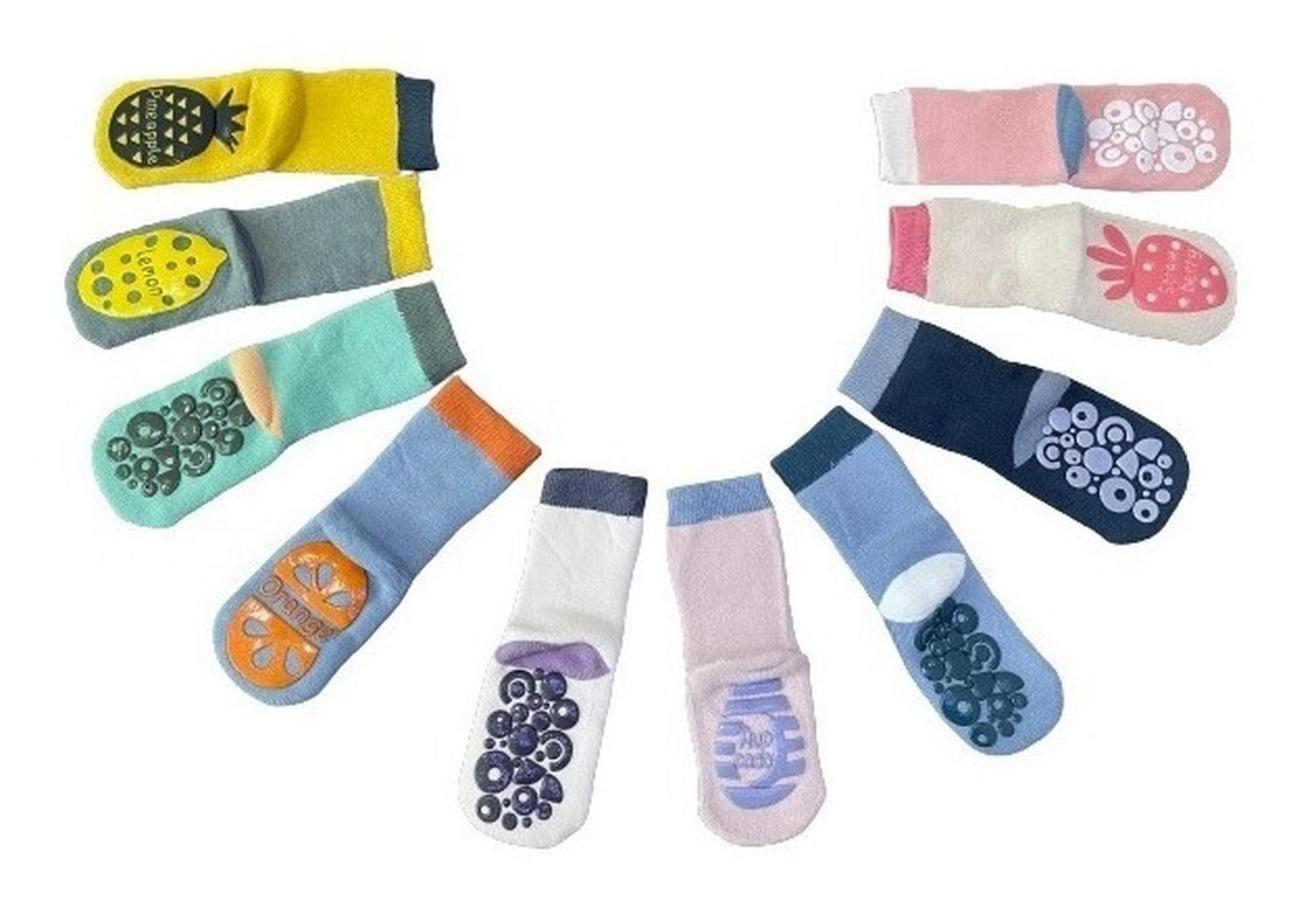 Calcetines Antideslizantes Niños Otoño - Invierno X 4 Pares-1