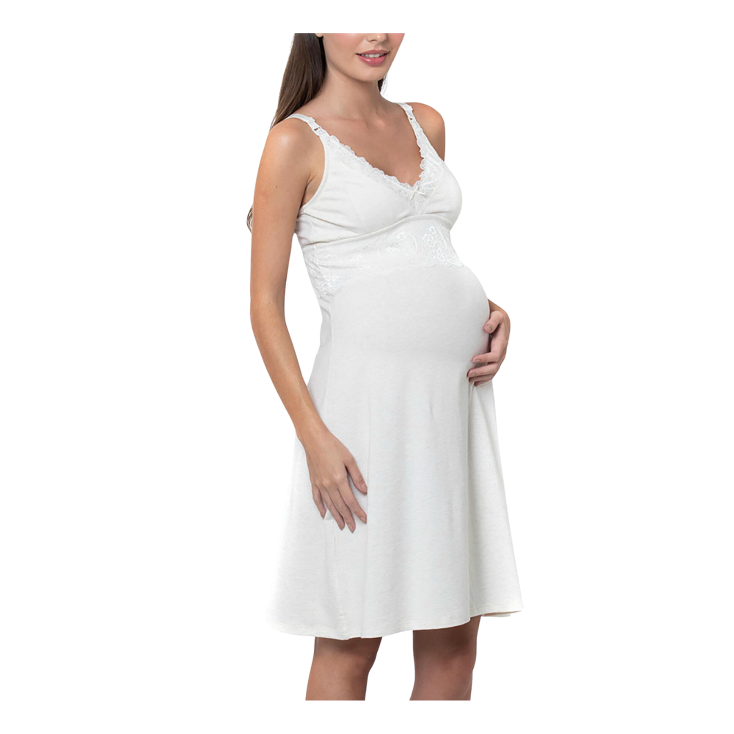 Camisola Viscosa Maternal-0