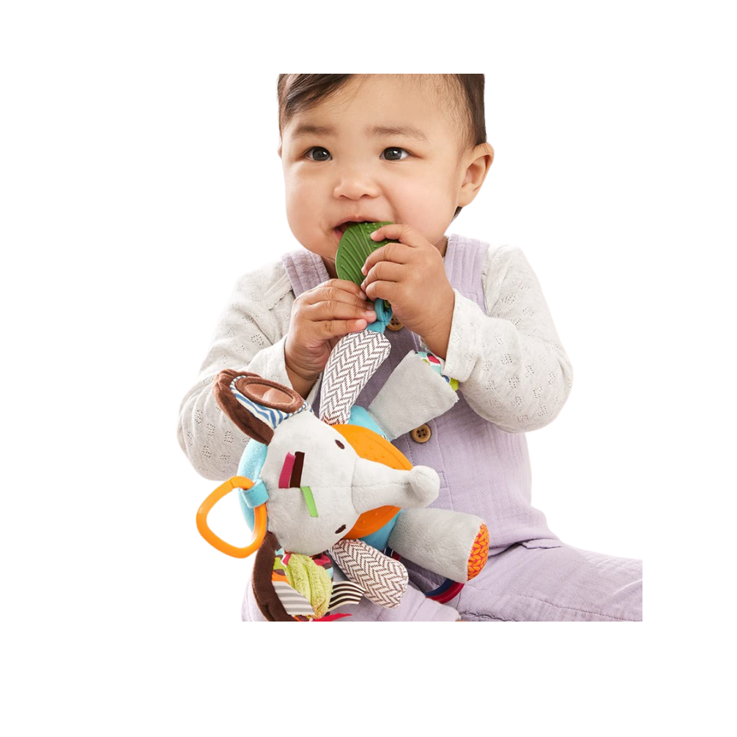 Sonajero Sensorial Para Bebe - Móvil De Peluche Para Coche o Cuna-3