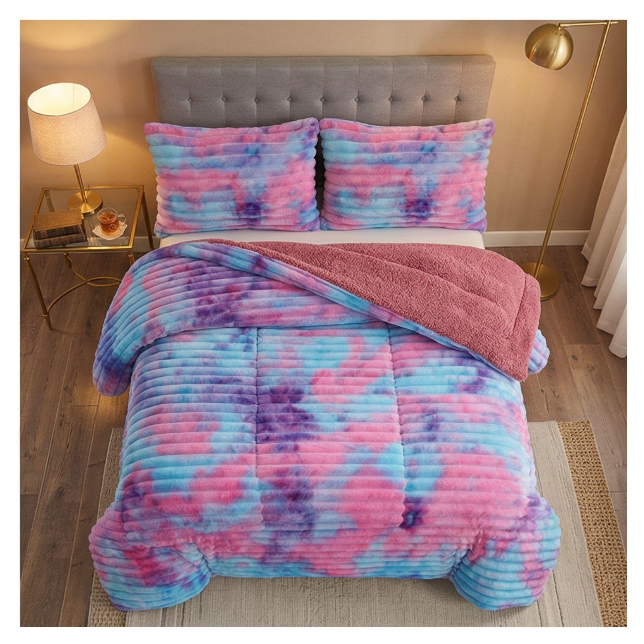 Cobertor Chiporro lineas 2 plazas - Multicolor Jaspeado DN18-3