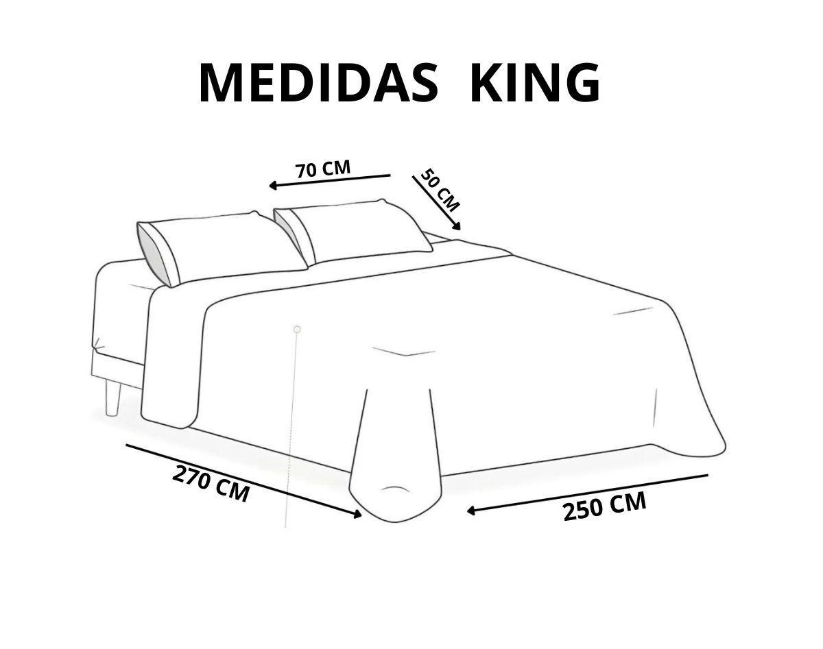 Cubrecama Quilt Sherpa King - Beige Tricolor M928-3