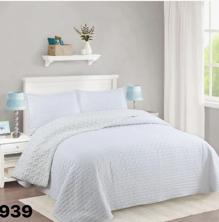 Cubrecama sherpa 2 Plazas Blanco M939-2