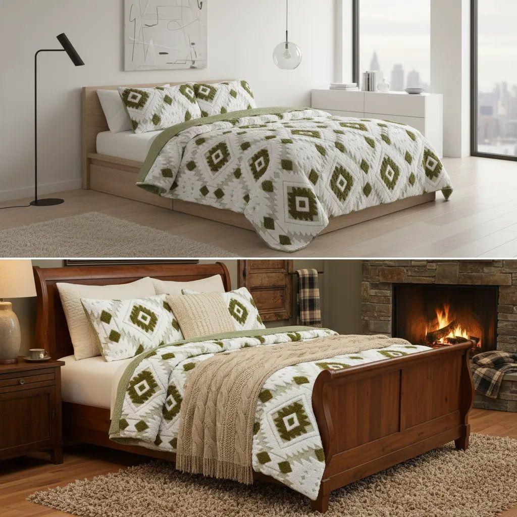 Cobertor Chiporro Invierno 2 Plazas Nantes tfzy06-2