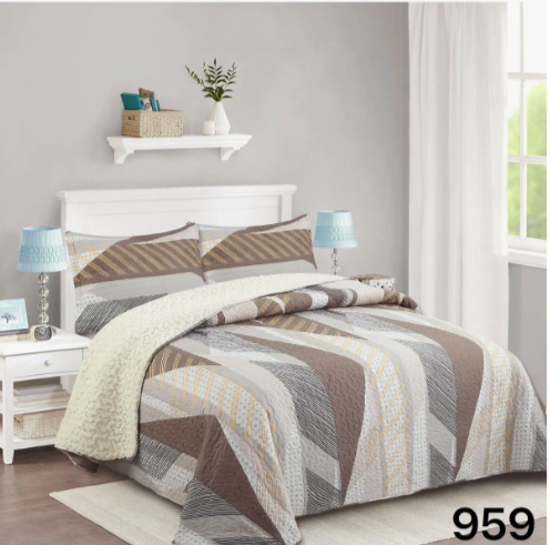 Cubrecama sherpa 1.5 Plazas Apache 959-2