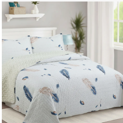 Cubrecama sherpa 2 Plazas Iowa M958-3