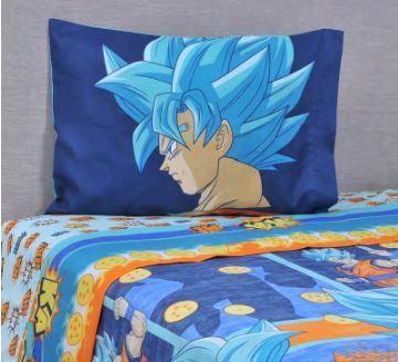 Juego de sábanas infantiles 1.5 plazas - SUPER SAIYAJIN-1