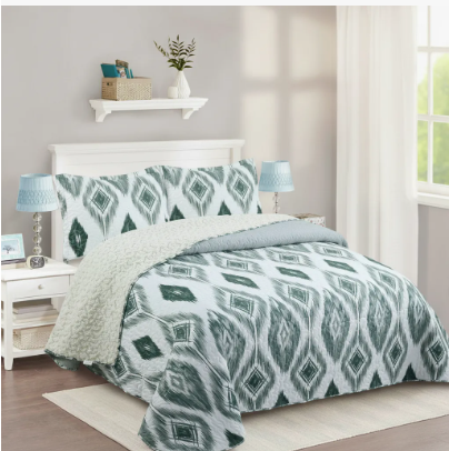 Cubrecama sherpa 2 Plazas Étnico M966-2