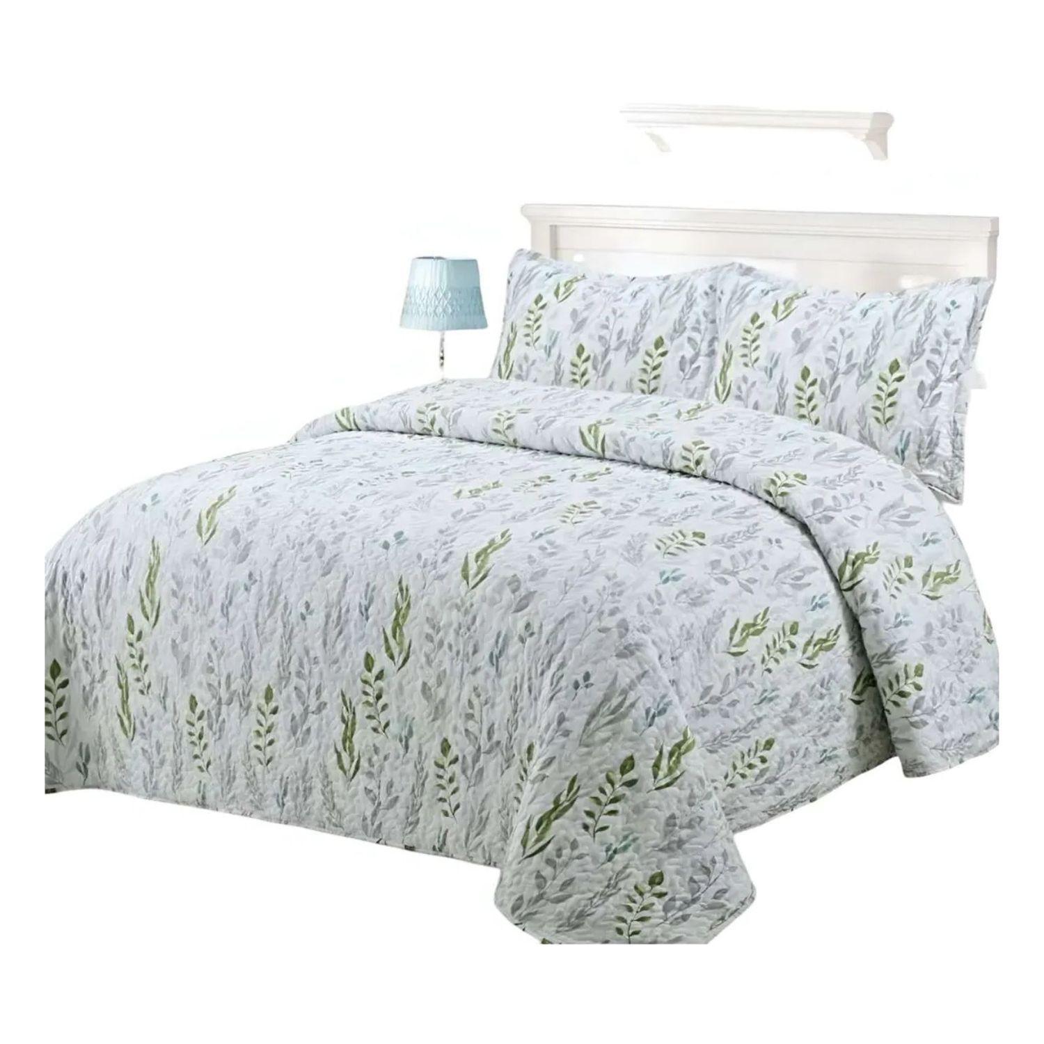 Cubrecama Sherpa 2 Plazas - Blanco Mundo Natural M952-2