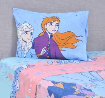 Juego de sábanas infantiles 1.5 plazas - ANNA AND ELSA-0