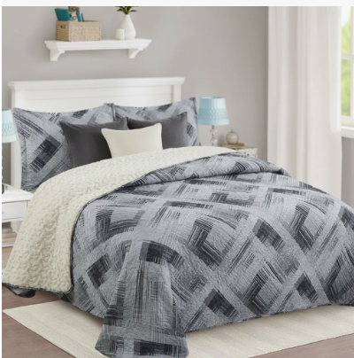  Cubrecama sherpa 2 Plazas Patagónico M957-2