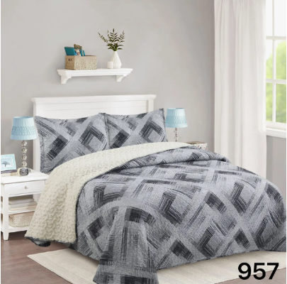  Cubrecama sherpa 2 Plazas Patagónico M957-4