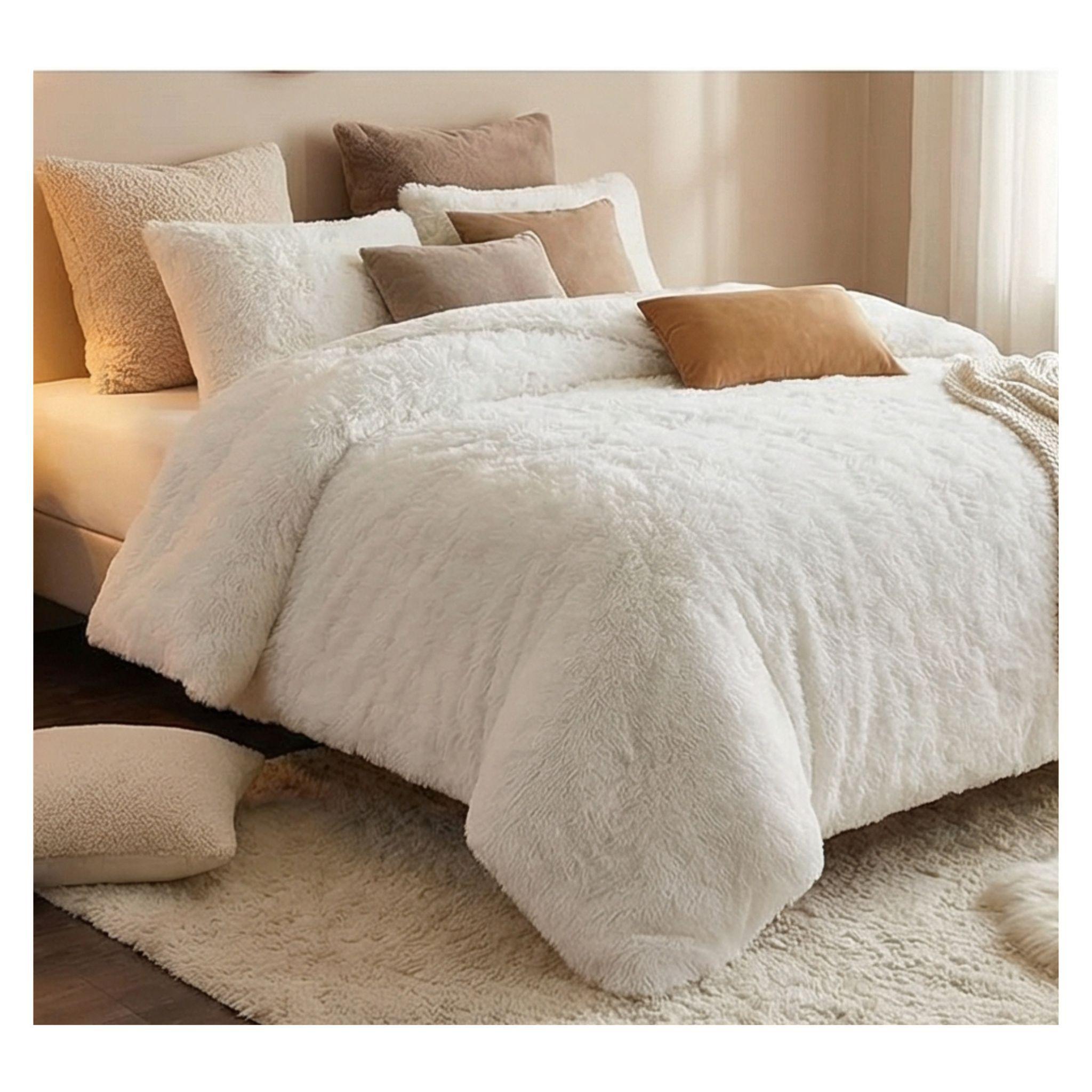 Cobertor Peludo Chiporro 2 Plazas - Blanco C056-2