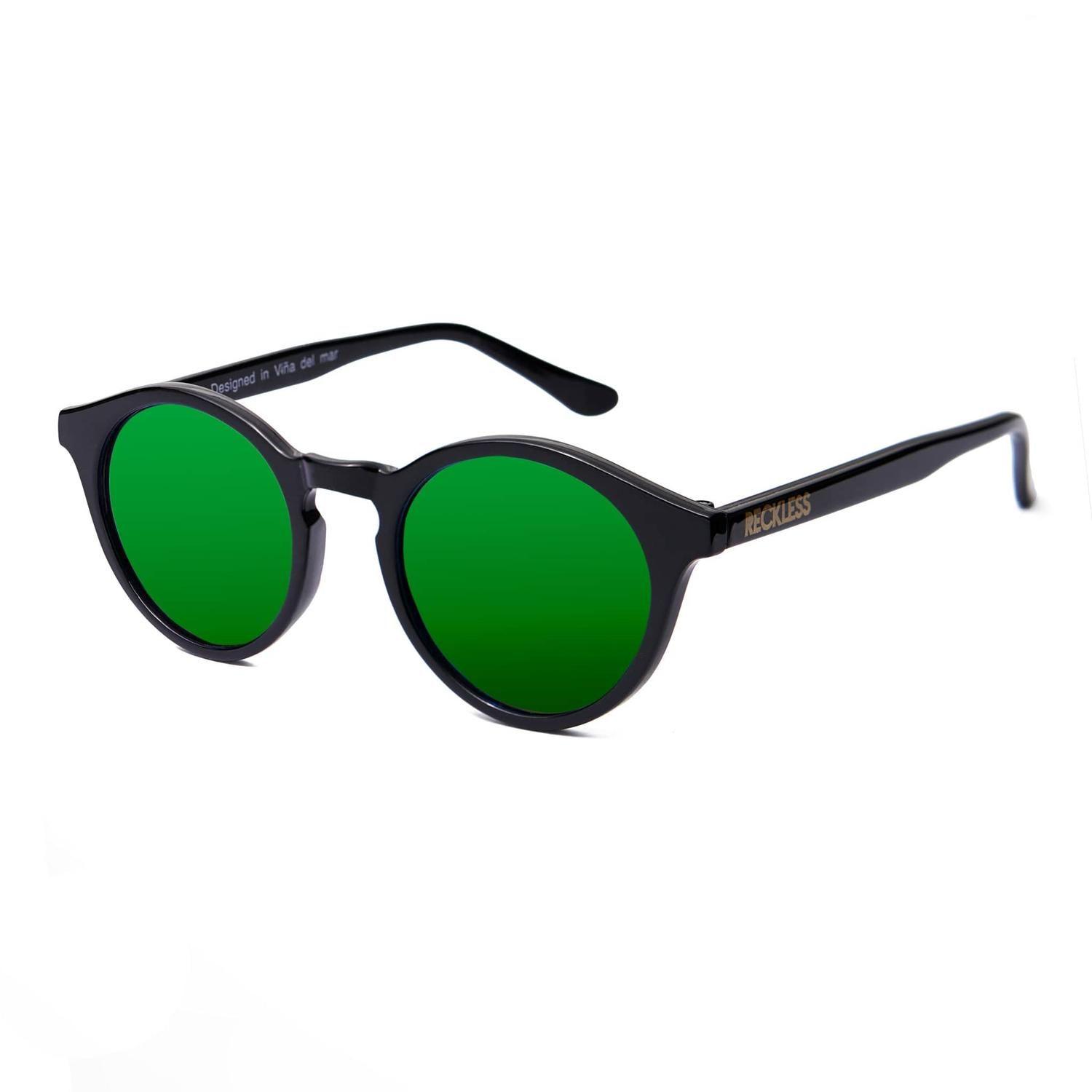 Lentes de Sol Reckless Cujas Black/Green uv 400-1
