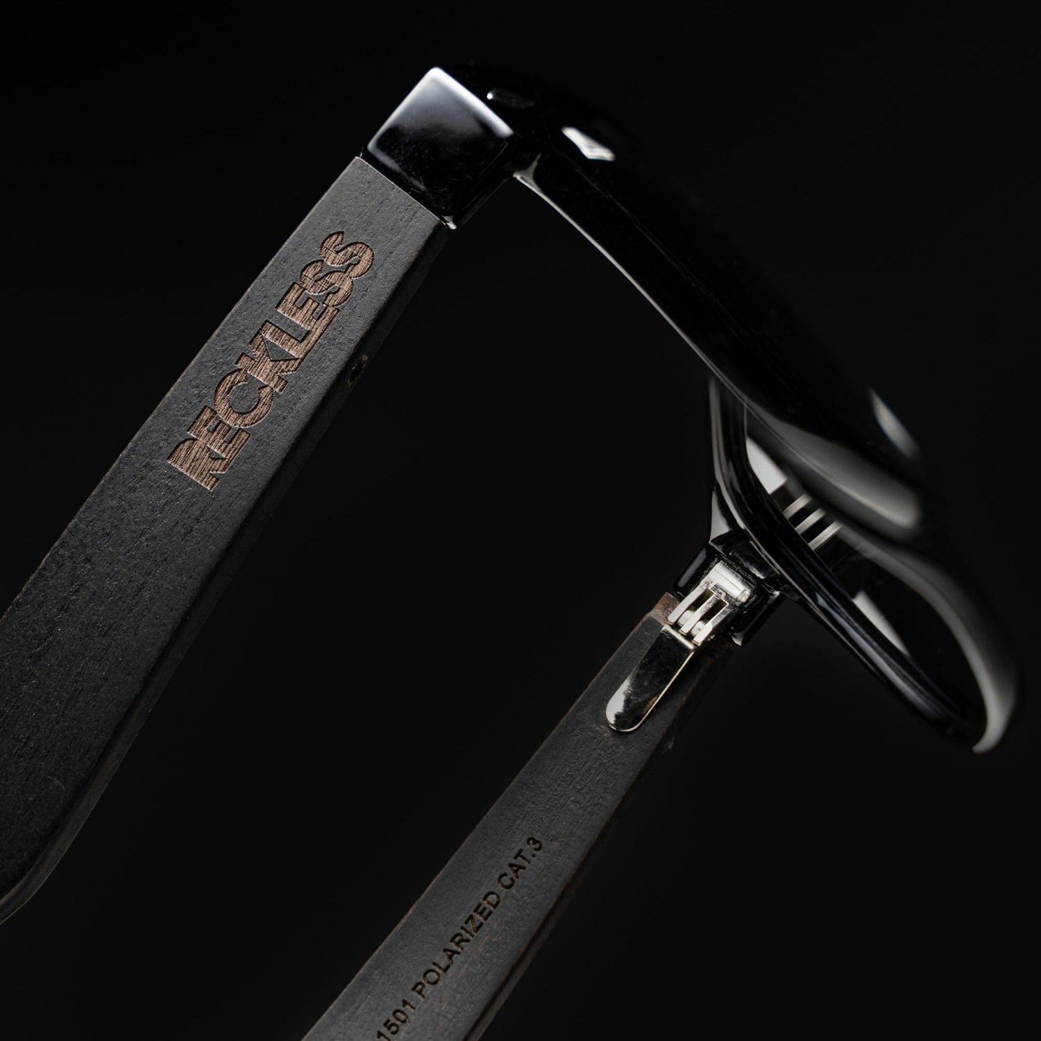 Lentes de Sol Reckless Fork Wood Ebano uv 400-4