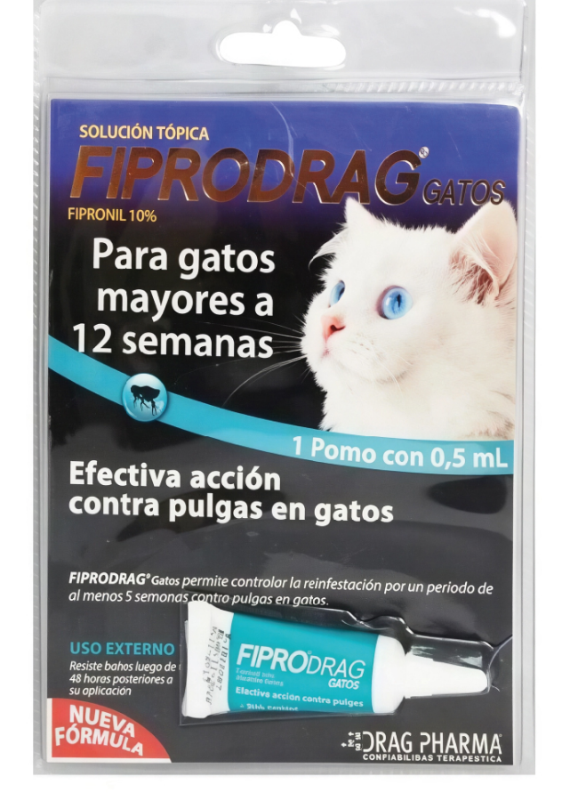 FIPRODRAG Gato mayor 12 sem 0 5 ml-0