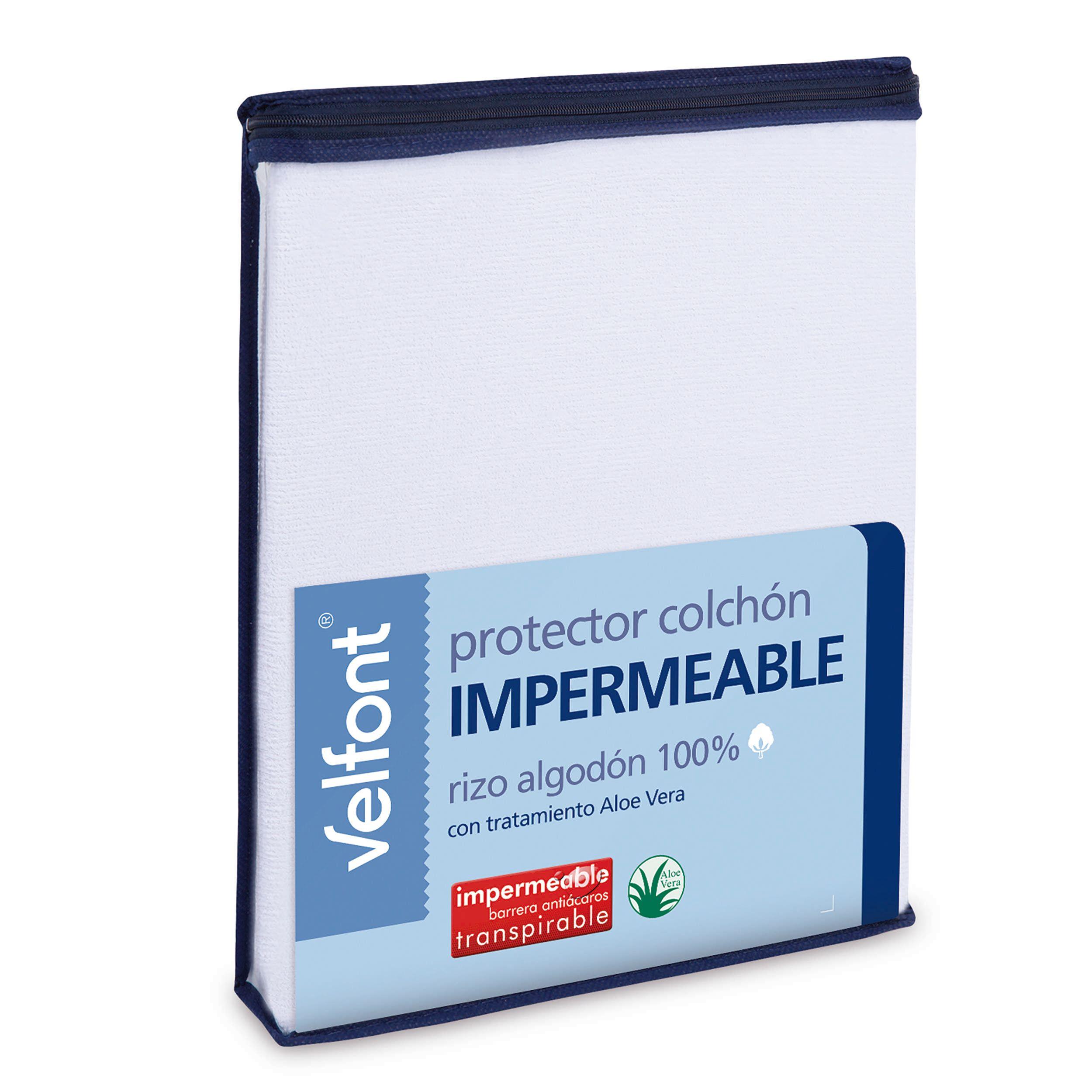 Cubre Colchón Rizo Algodón-5