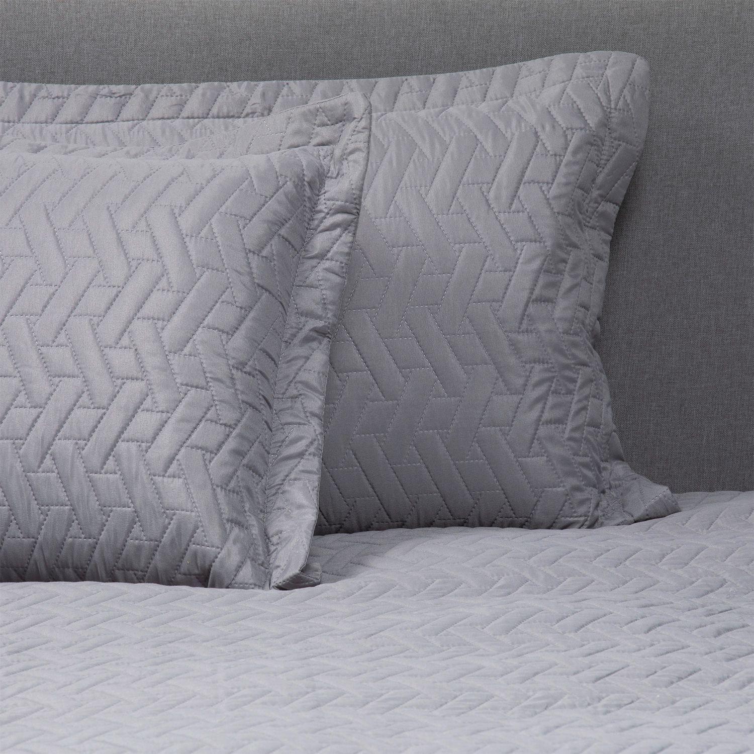 QUILT/CUBRECAMA LISO GRIS-2