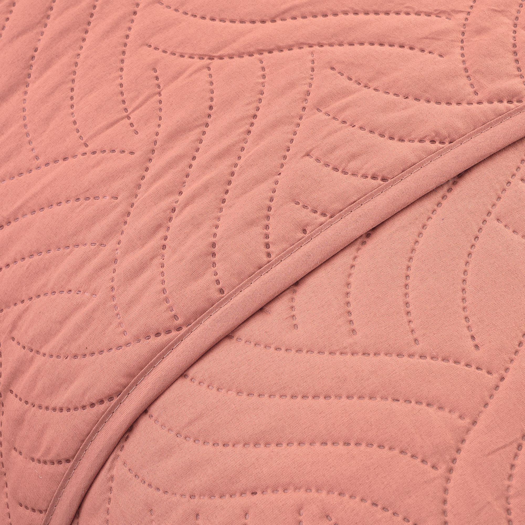 Cubrecama Liso Coral 1.5 plaza-2