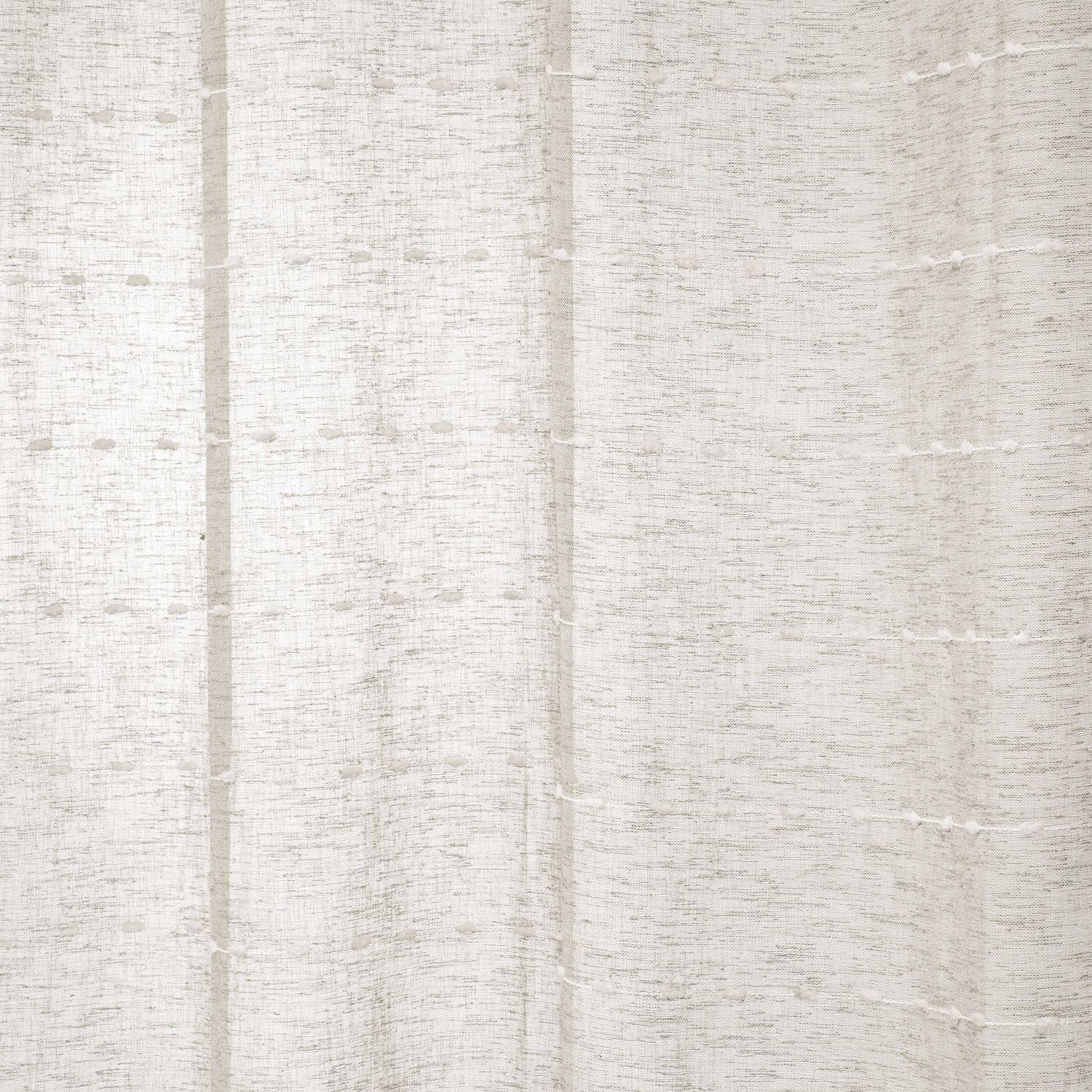 Cortina x2  Visillos Bordado-2