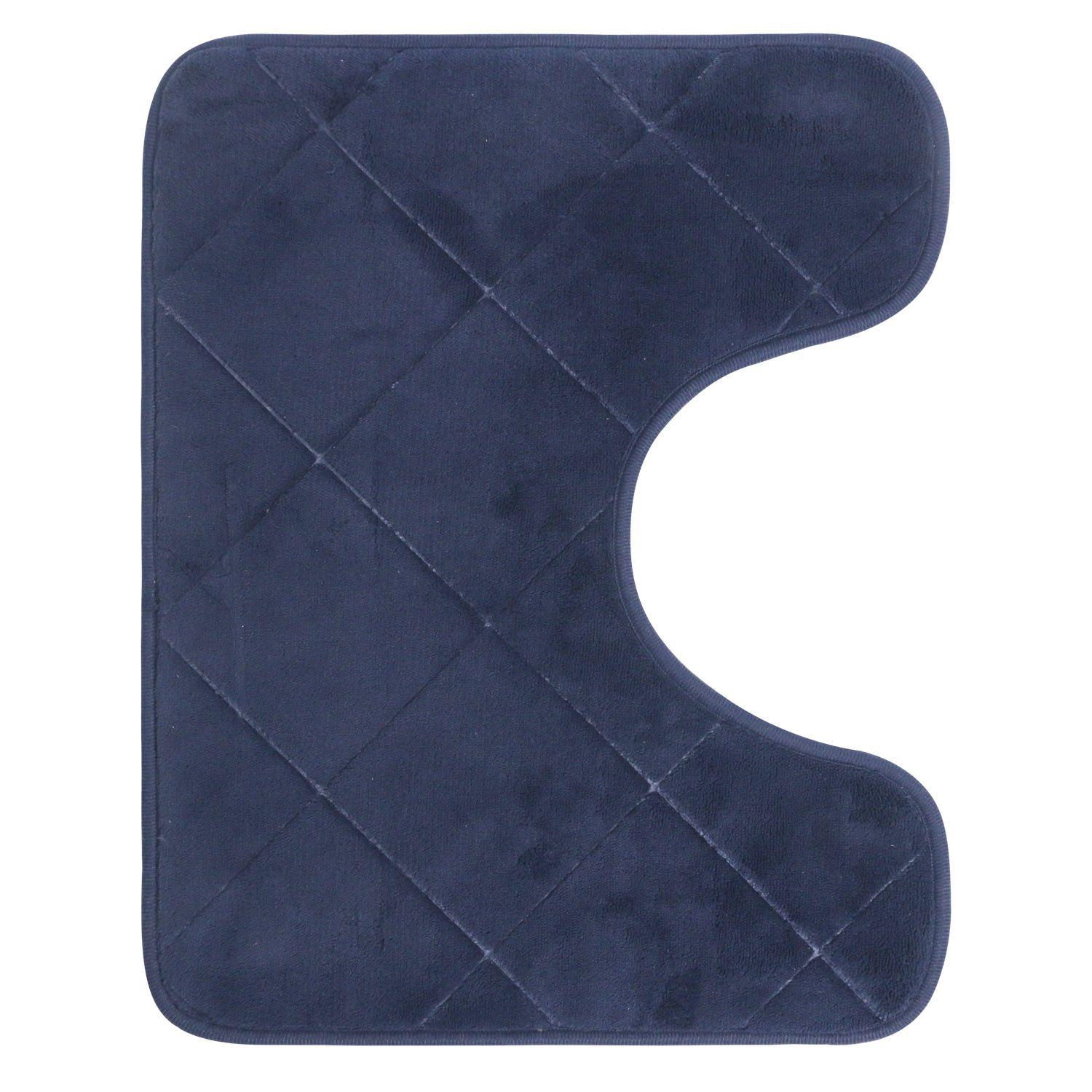 SET ALFOMBRA BAÑO PISO Y CUBRE WC AZUL2-2