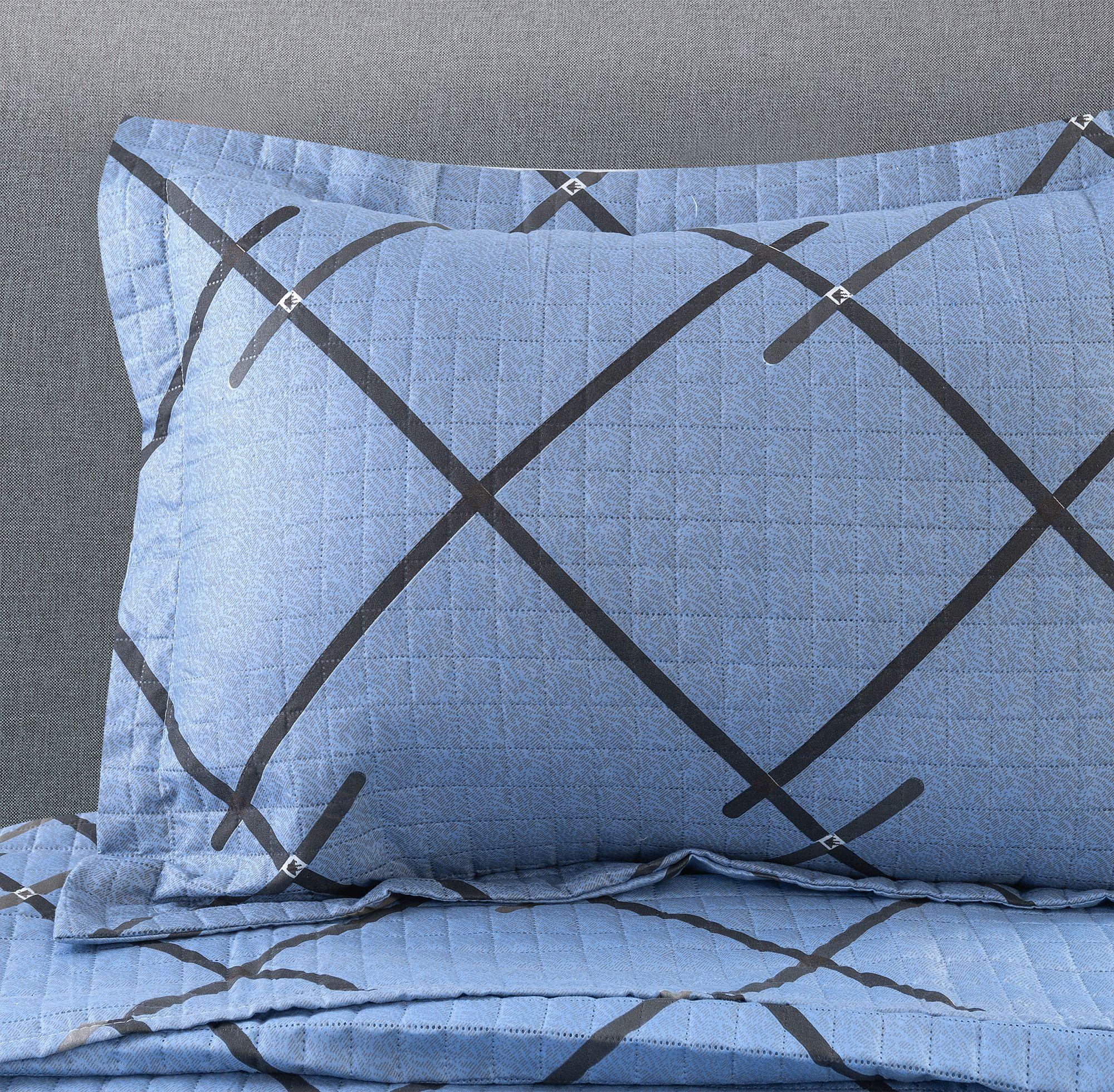 Cubrecama Ultrasonic Celeste 1 Plaza-2