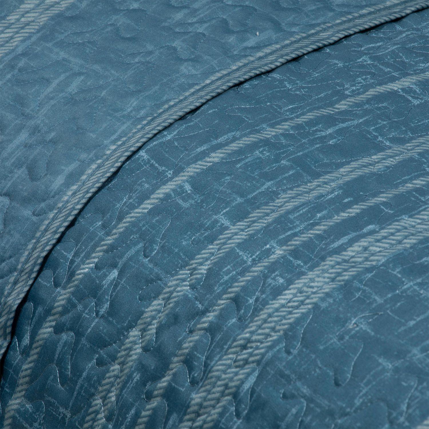 CUBRECAMA ESTAMPADO 1.5 PLAZAS AZUL-2