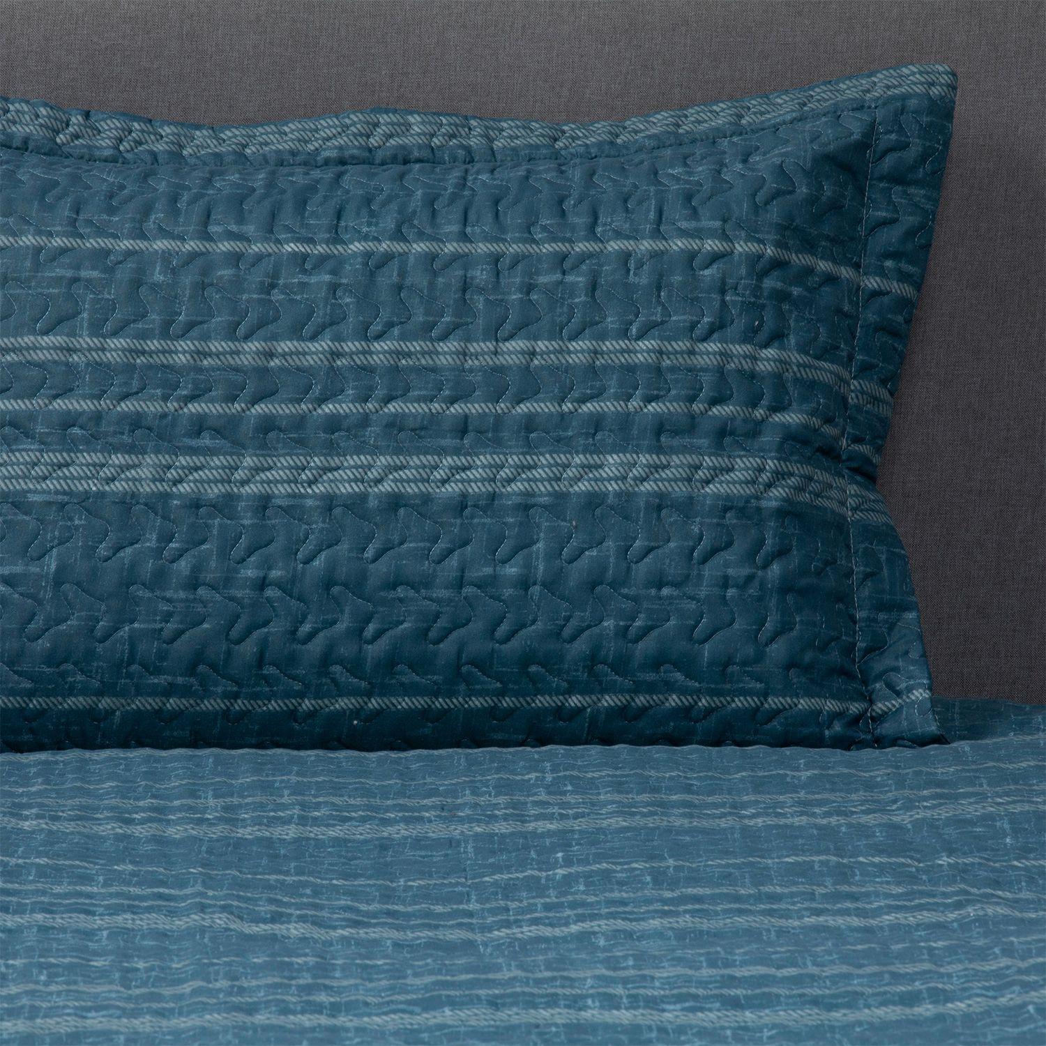 CUBRECAMA ESTAMPADO 1.5 PLAZAS AZUL-3