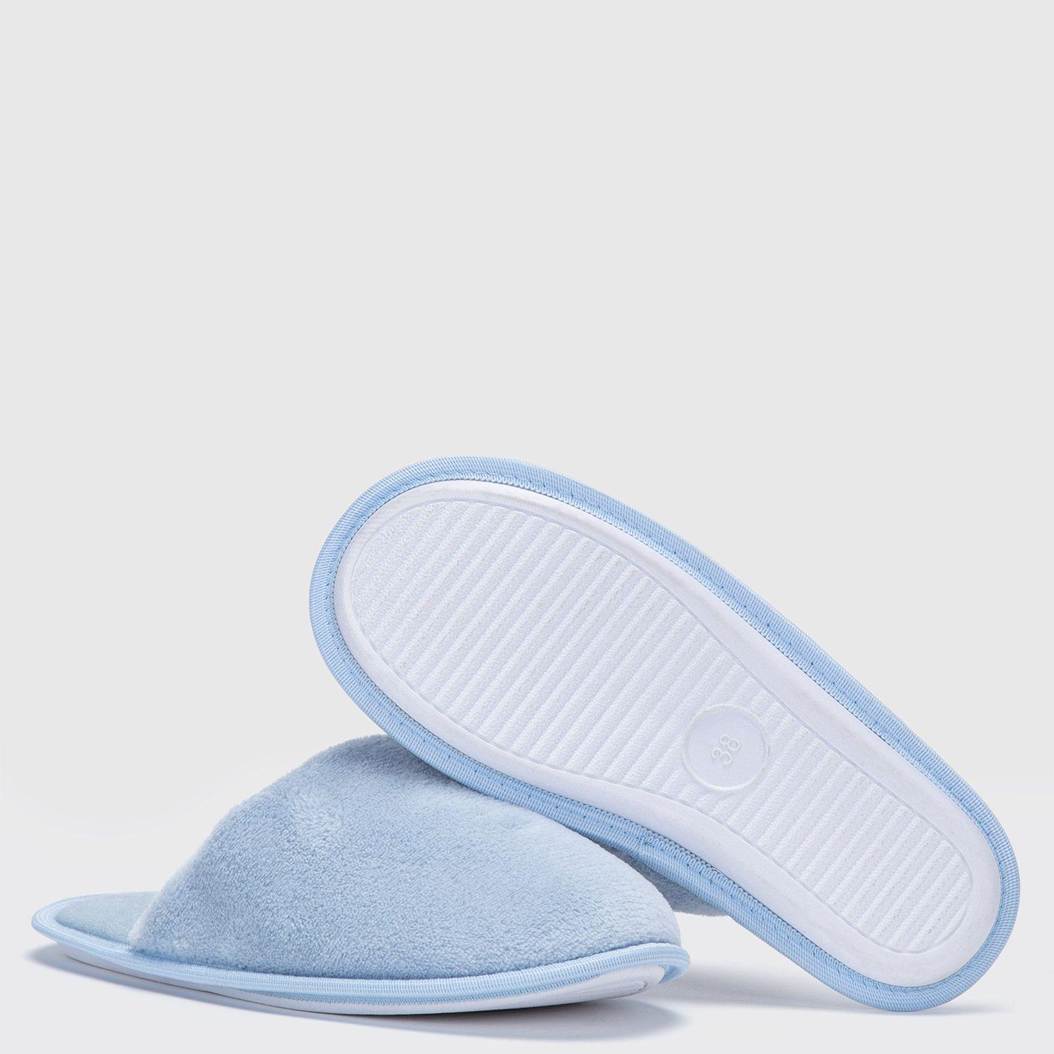 BATA Y PANTUFLAS CELESTE L/X-2